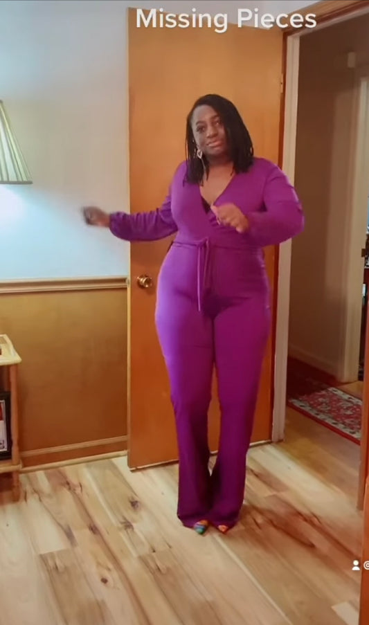 Purple Jumpsuit