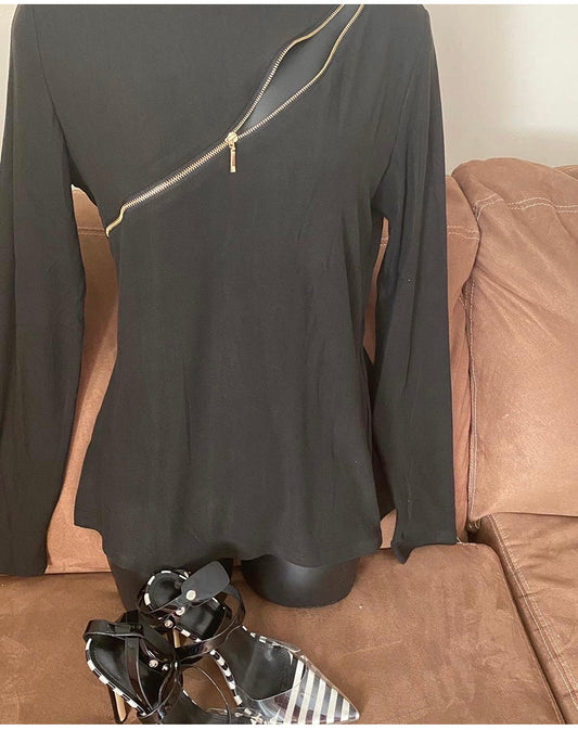 Zip Blouse