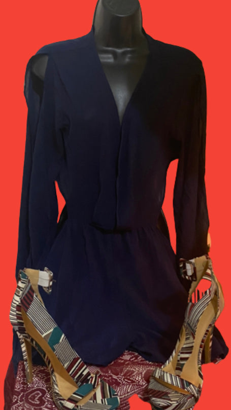 Blue Romper