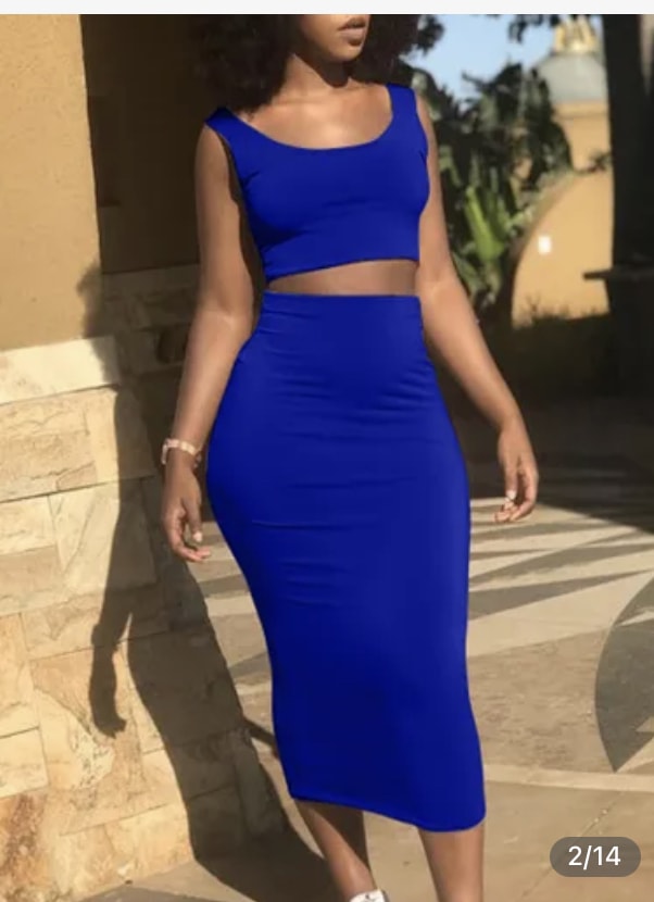 Royal Blue 2-Piece